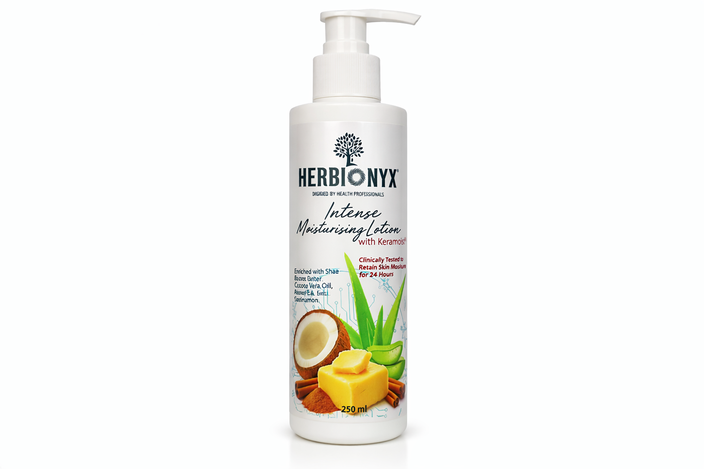 Herbionyx Intense Moisturising Lotion with Keramoist™ – 250 ml