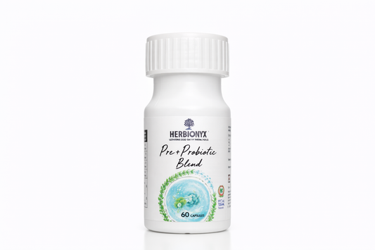 Herbionyx Pre + Probiotic Blend – 60 Capsules