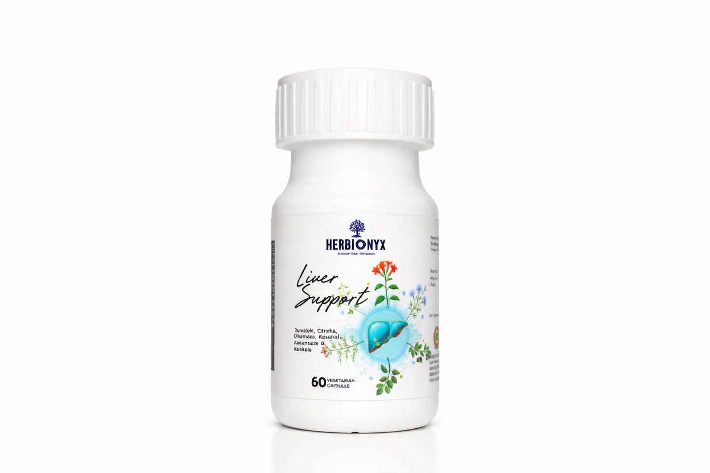 Herbionyx Liver Support 60 Vegetarian Capsules